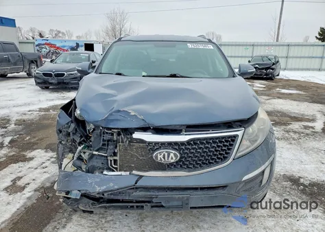 2014 Kia Sportage Ex из США, поврежденный, VIN KNDPCCACXE7627271